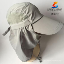 Unisex Sport Caminhada Pesque Pescoço Pescoço Face Flap Proteção UV Homem baseball Hat